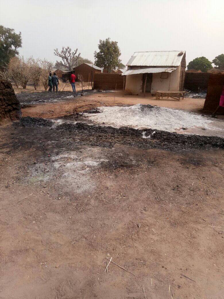 Houses, churches and schools destroyed as Boko Haram attacks Adamawa villages (photos)