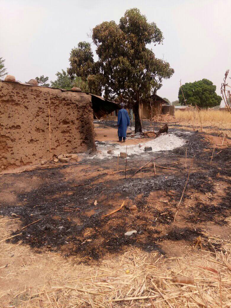 Houses, churches and schools destroyed as Boko Haram attacks Adamawa villages (photos)